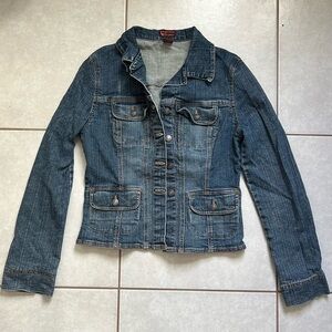 Wax Jean Dark Blue Denim Jacket